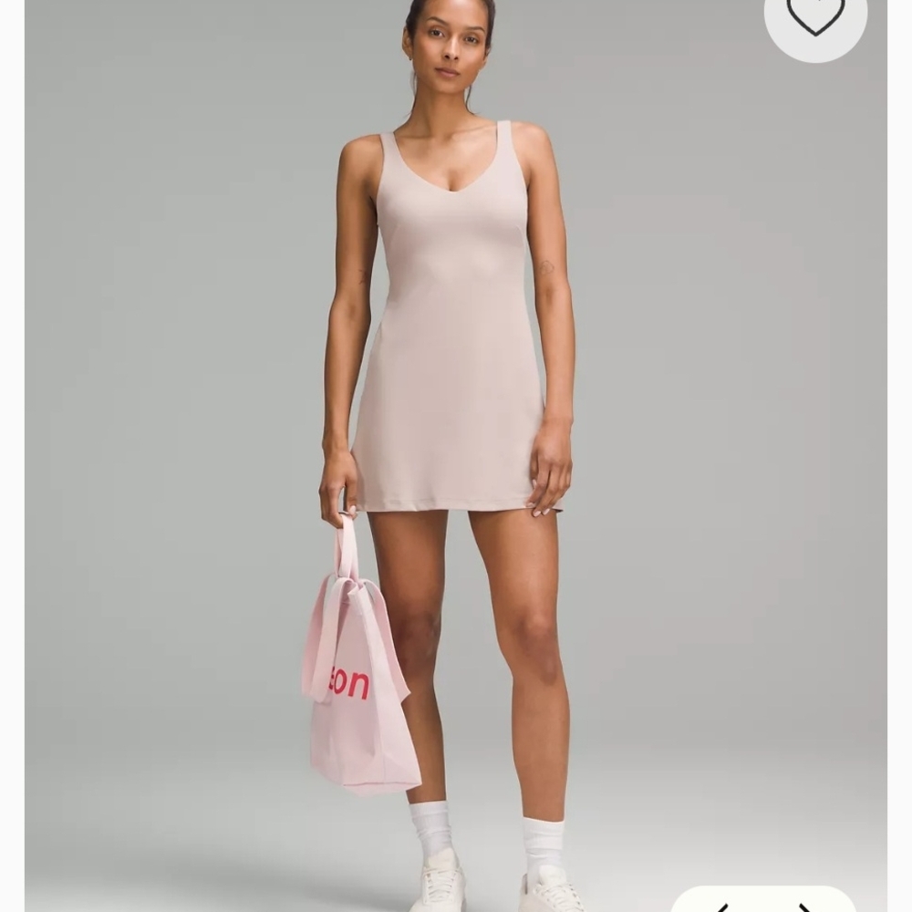Lululemon Athletica Light Pink Align Dress - Size 8